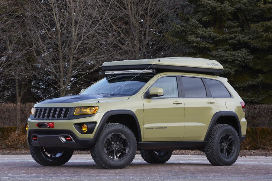  Jeep Grand Cherokee Overlander Concept 2015 года  (фото 1 из 19)